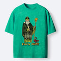 Kyoto-Lion St Patrick's Day Funny Washed T-Shirt