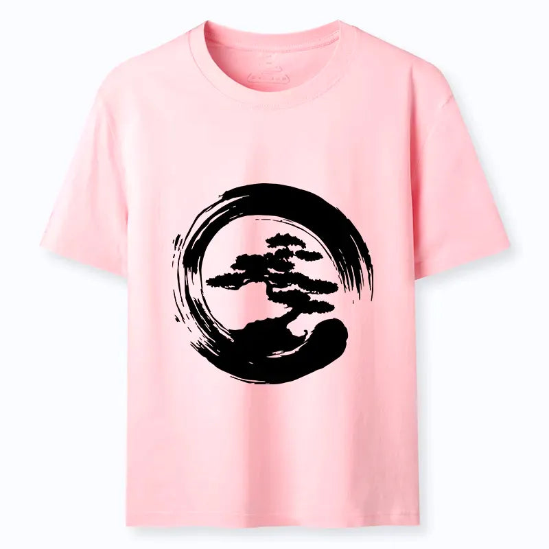 Japanese Zen Bonsai T-Shirt for Daily Wear