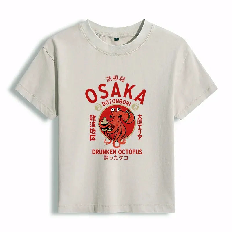 Drunken Octopus T-shirt Best Seller for Women