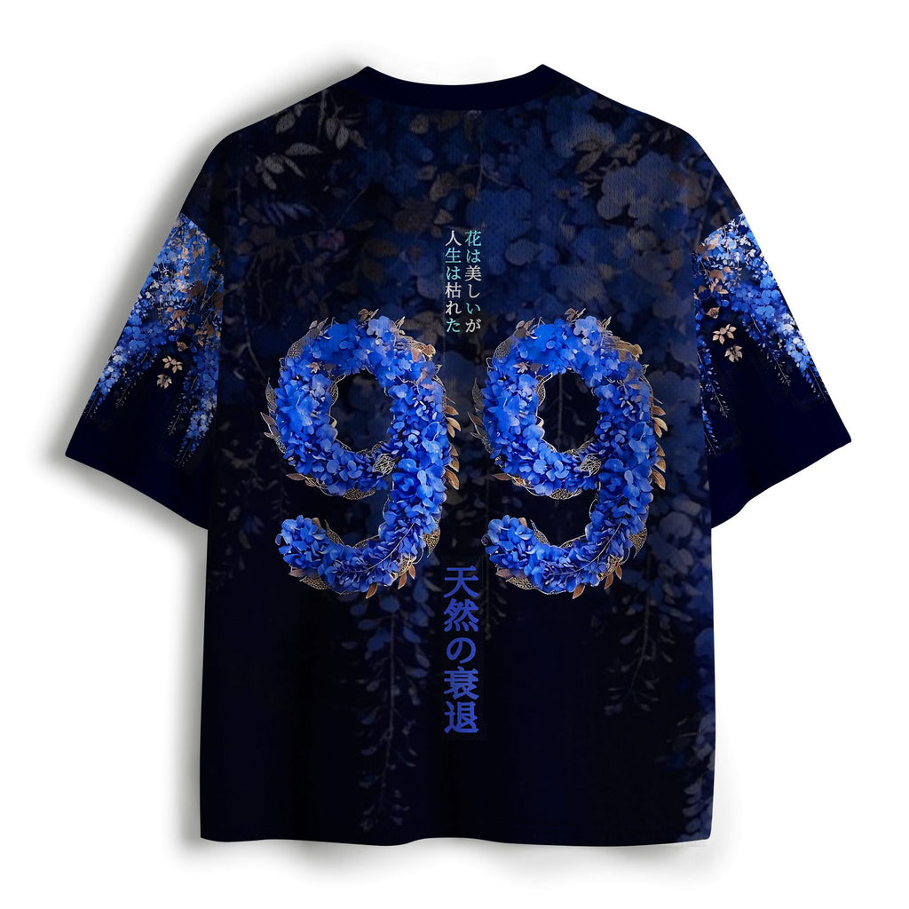 Kyoto-Lion Wisteria Dreams At Midnight Mesh Jersey