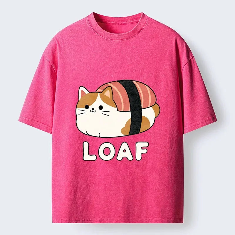 Japanese Art Washed T-Shirt for Daily Wear