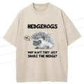 Vintage Hedgehog T-Shirt for Daily Wear