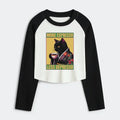 kyoto lion crop top comfortable daily wear