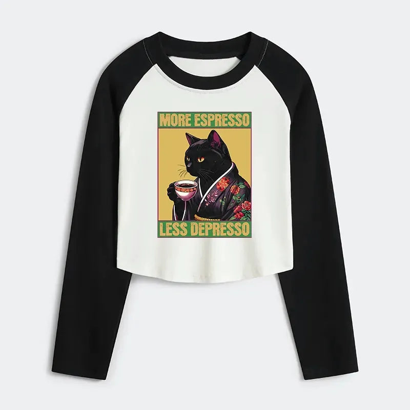 kyoto lion crop top comfortable daily wear