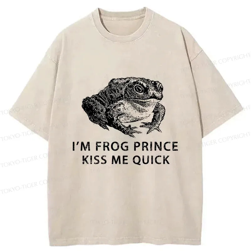 Unisex Washed Frog Prince Tee Best Seller