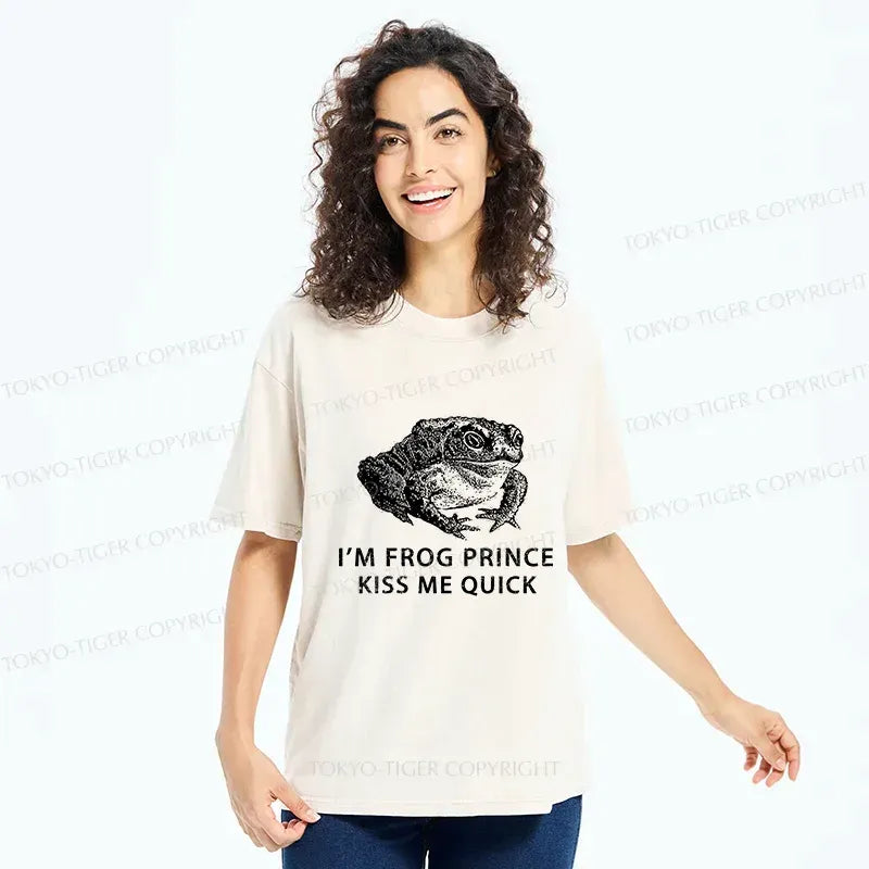 Unisex Washed Frog Prince Tee Best Seller