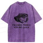 Unisex Washed Frog Prince Tee Best Seller