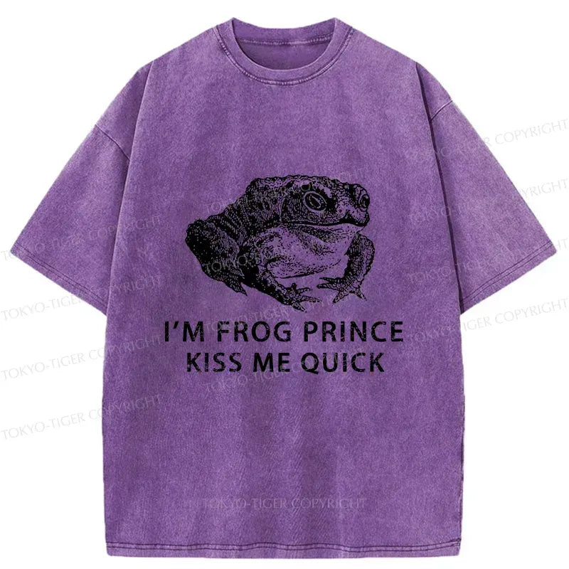 Unisex Washed Frog Prince Tee Best Seller