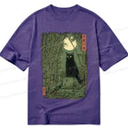 Kyoto Japanese Cat T-Shirt Best Seller for Summer
