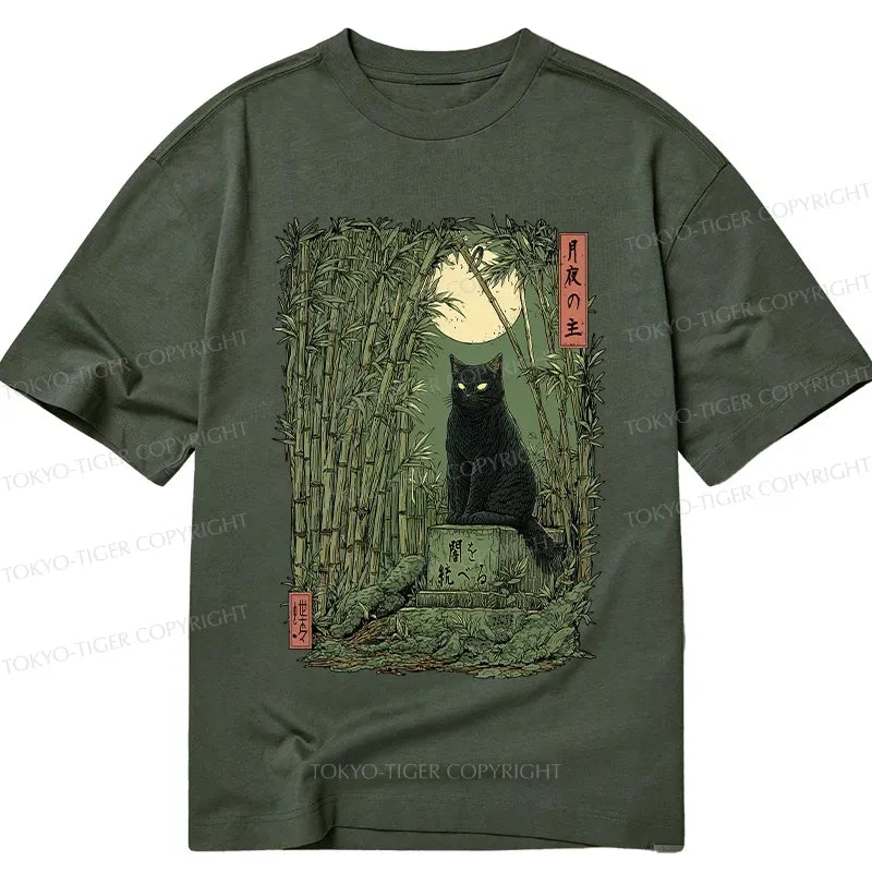 Kyoto Japanese Cat T-Shirt Best Seller for Summer