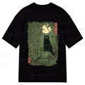 Kyoto-Lion Black Cat In The Bamboo Forest Classic T-Shirt