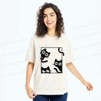 Ukiyo-e unisex shirt for everyday wear