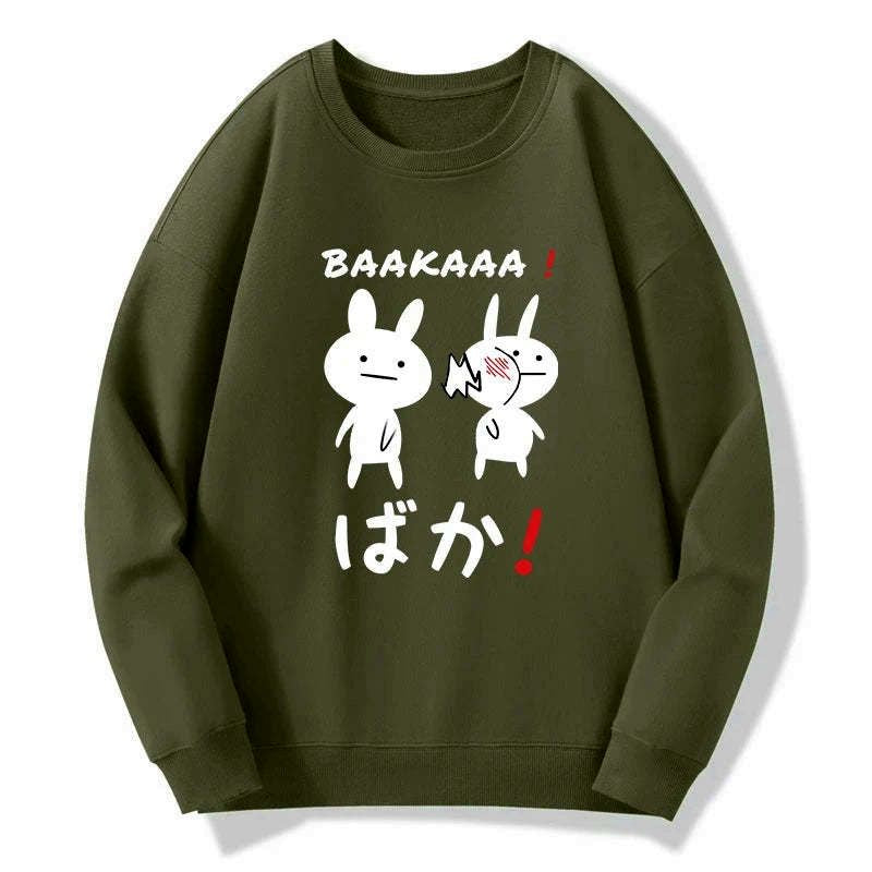 Kyoto-Lion Anime Baka Manga Slap Sweatshirt