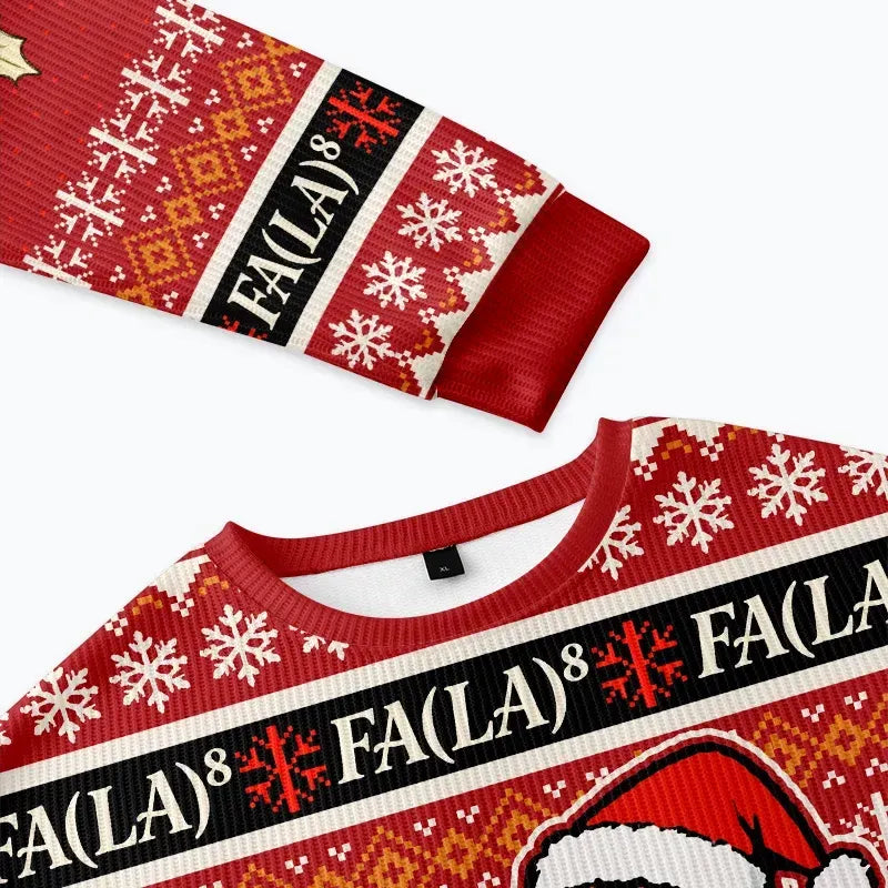 Japanese Christmas ugly sweatshirt for holiday