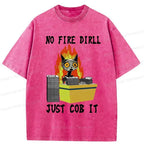 Japanese washed t-shirt for daily wear