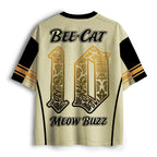 Kyoto-Lion Meow & Buzz Mesh Jersey
