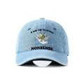 Kyoto-Lion Frog Riding A Goose Denim Cap