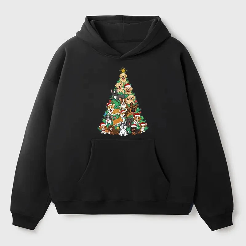Unisex Fleece Hoodie for Holiday Party