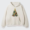 Japanese Kyoto Lion Fleece Hoodie Gift Idea