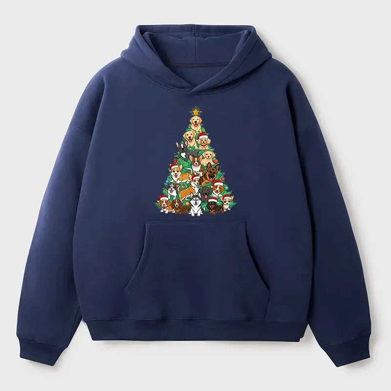 Unisex Fleece Hoodie for Holiday Party