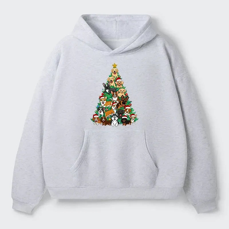 Unisex Fleece Hoodie for Holiday Party