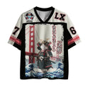 Ukiyo-e Cat Samurai Jersey Trendy