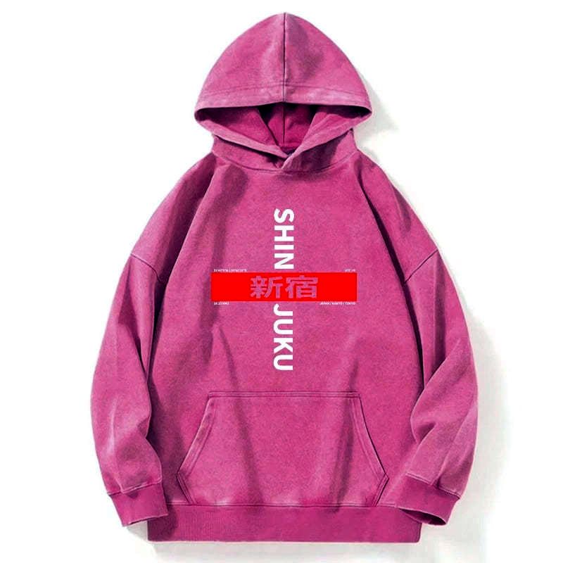 Kyoto-Lion Shinjuku Prefecture Japan Washed Hoodie