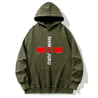 Kyoto-Lion Shinjuku Prefecture Japan Washed Hoodie