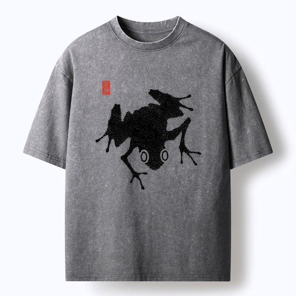 Unisex Cotton Frog Tee for Casual