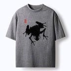 Unisex Cotton Frog Tee for Casual