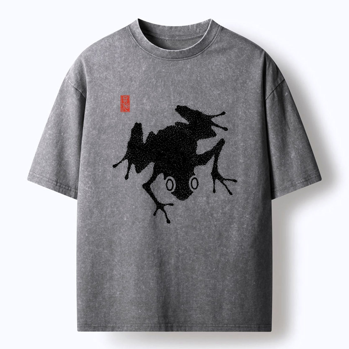 Unisex Cotton Frog Tee for Casual