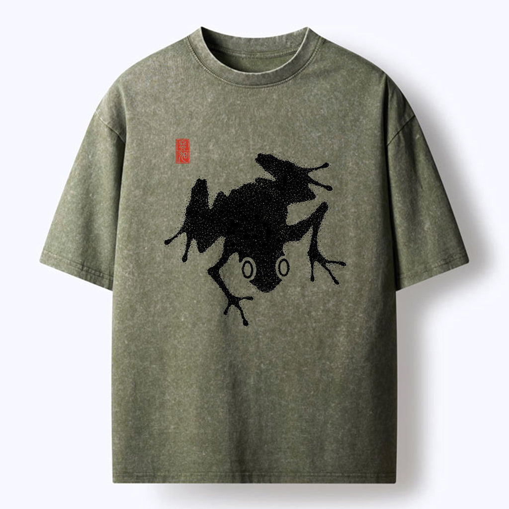 Vintage Stippled Frog T-Shirt Best Seller
