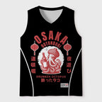 Kyoto-Lion Drunken Octopus Osaka Nightlife Mesh Tank Top