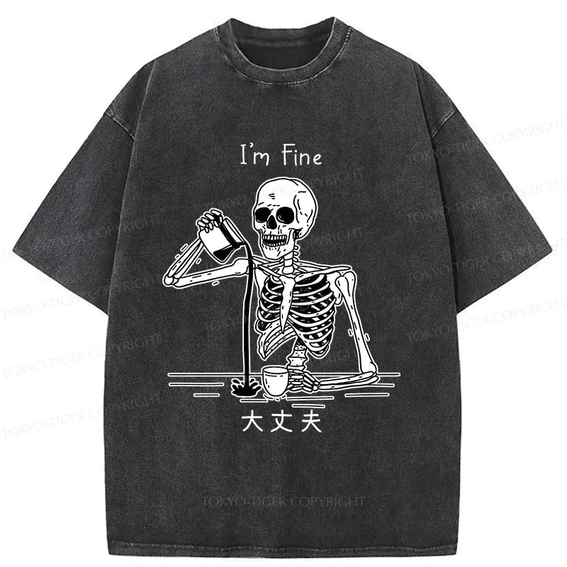 Unisex skeleton t-shirt with free shipping