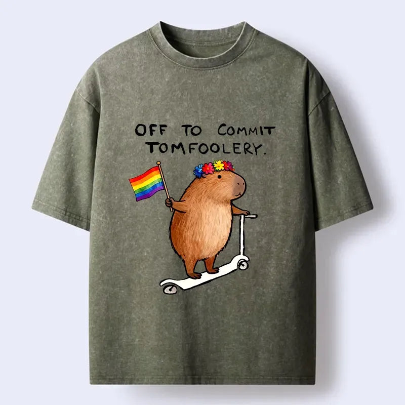 Trending Japanese Capybara Meme T-Shirt