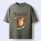 Trending Japanese Capybara Meme T-Shirt