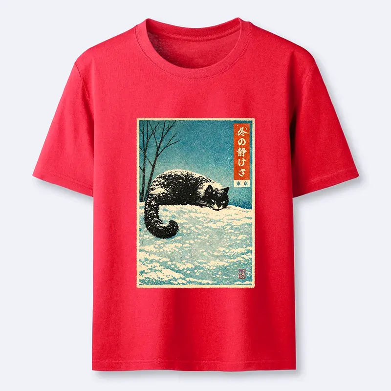 Unisex Cotton Cat Shirt for Everyday Wear