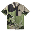 Kyoto-Lion Serene Landscape Button-up Shirt