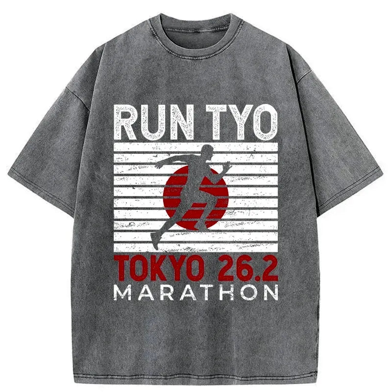 Vintage Japanese T-Shirt with Comfortable Fit