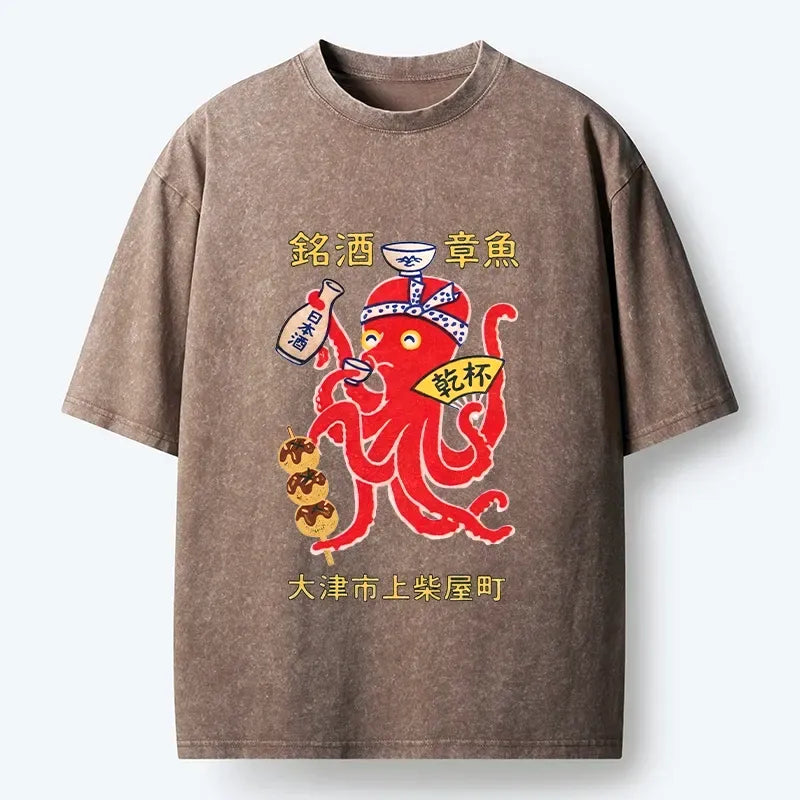 Vintage Japanese Art T-Shirt On Sale
