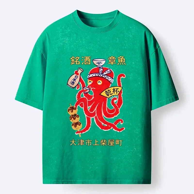 Vintage Japanese Art T-Shirt On Sale