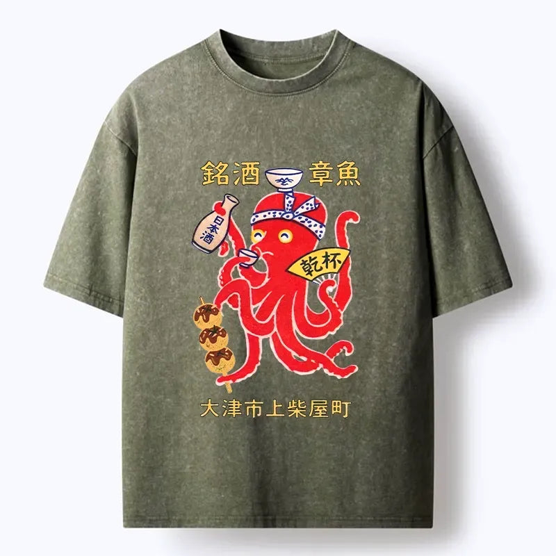 Funny Retro Japan T-Shirt for Daily Wear