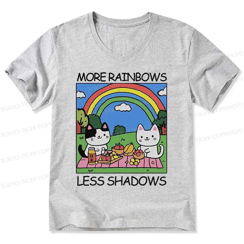 100% Cotton V-Neck T-Shirt Free Shipping