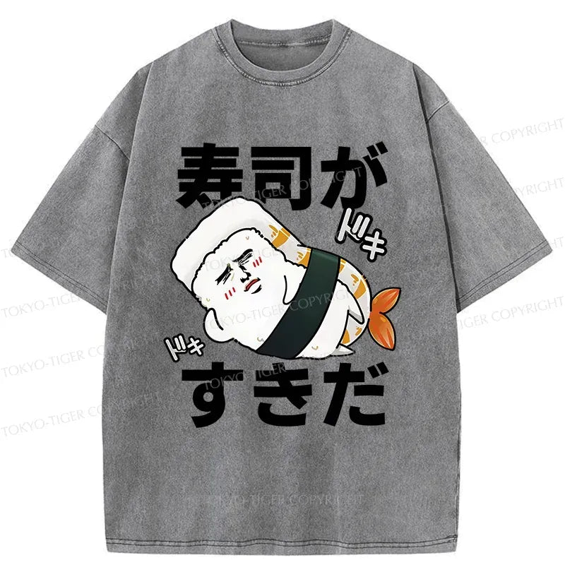 washed unisex tee for streetwear