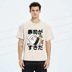 washed unisex tee for streetwear