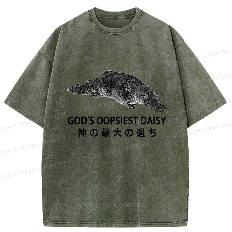 vintage washed cotton t-shirt on sale