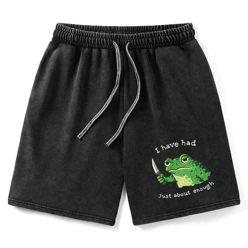 Impatient Frog Washed Shorts Summer Deal