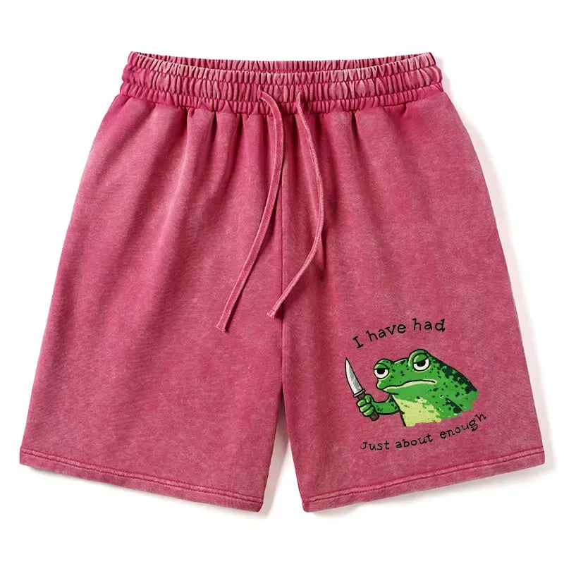 Impatient Frog Washed Shorts Summer Deal