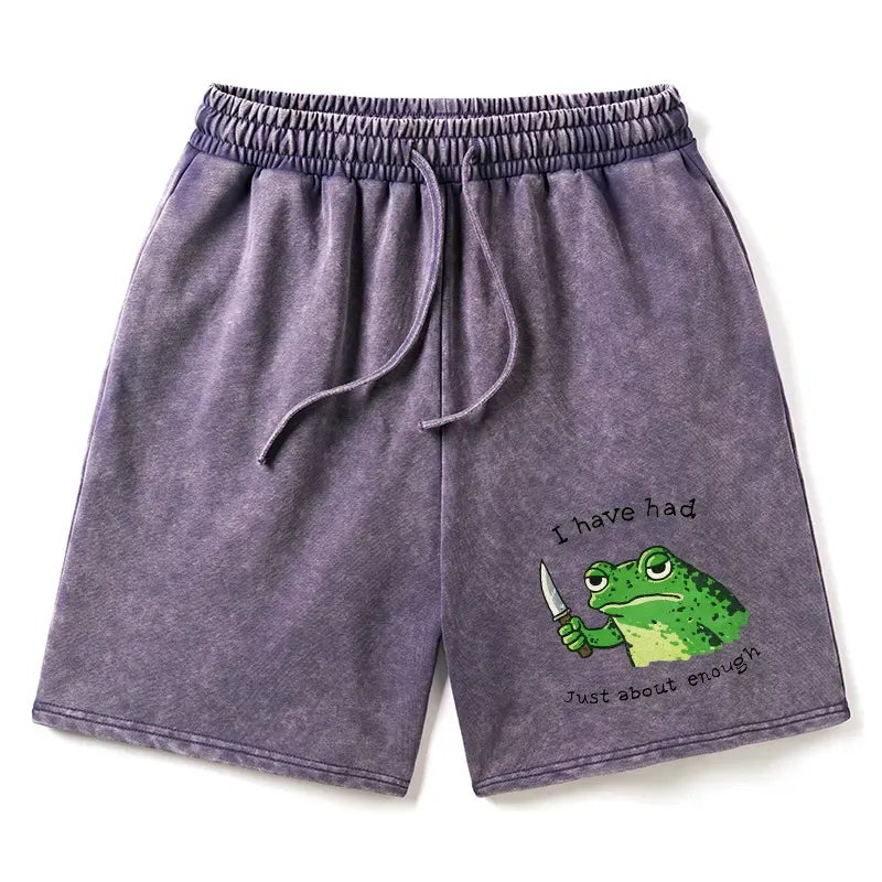 Impatient Frog Washed Shorts Summer Deal