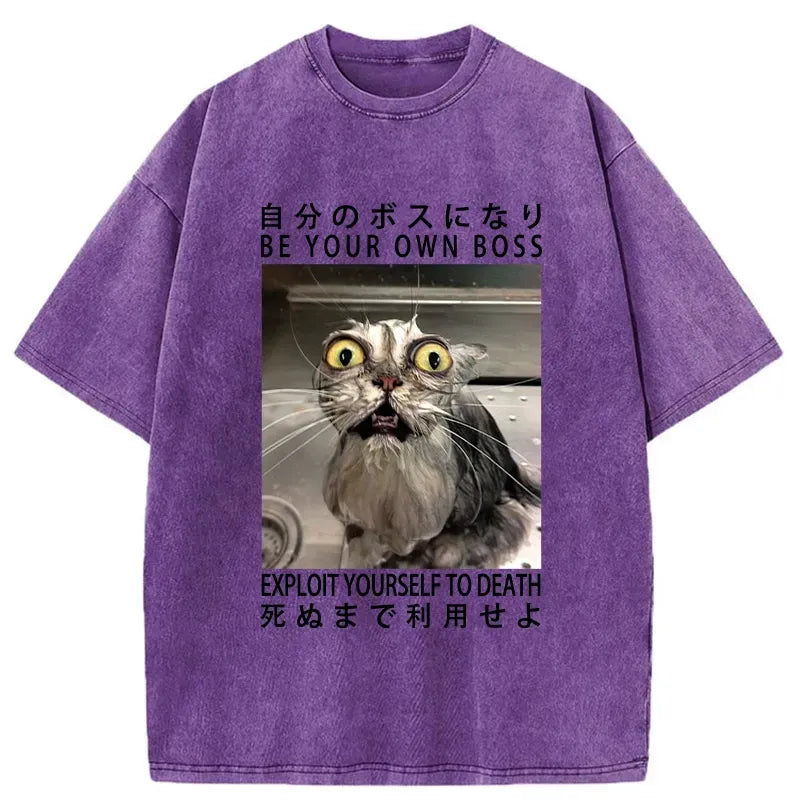 trendy japanese streetwear t shirt for summer